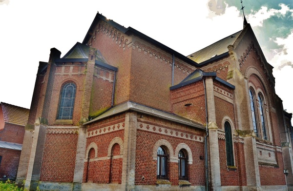 Photo Wargnies-le-Grand - +église St Amand