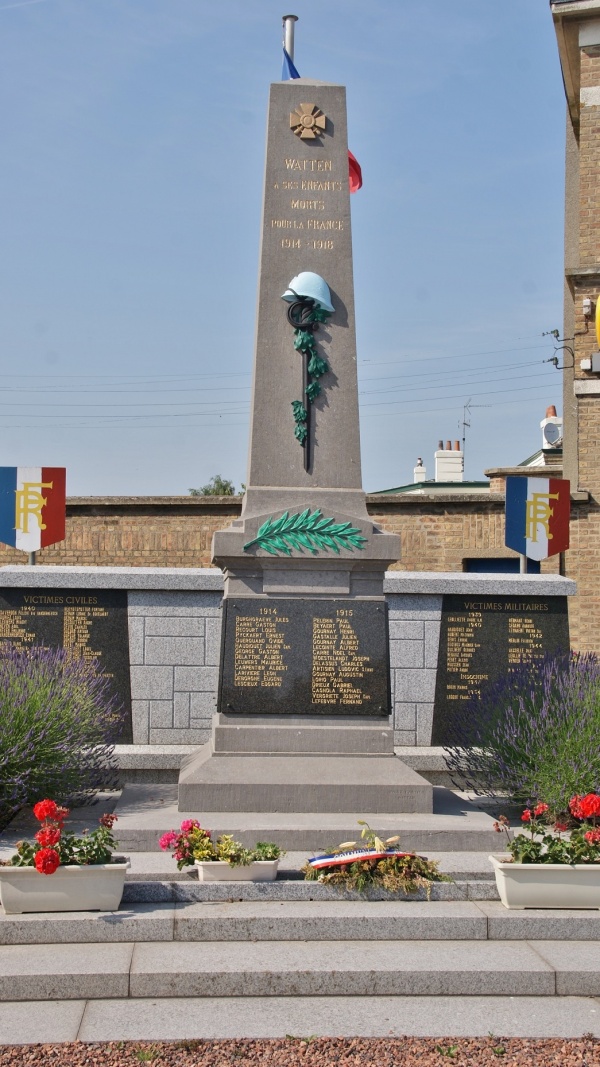 Photo Watten - le monument aux morts