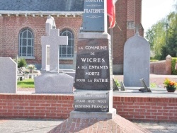 Photo paysage et monuments, Wicres - le monument aux morts