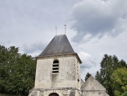 Photo paysage et monuments, Le Plessis-Brion - le clocher église Notre Dame