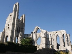 Photo paysage et monuments, Ablain-Saint-Nazaire - les ruine de église