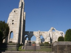 Photo paysage et monuments, Ablain-Saint-Nazaire - les ruine de église