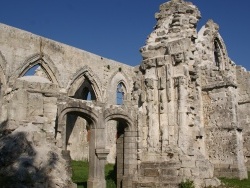 Photo paysage et monuments, Ablain-Saint-Nazaire - les ruine de église