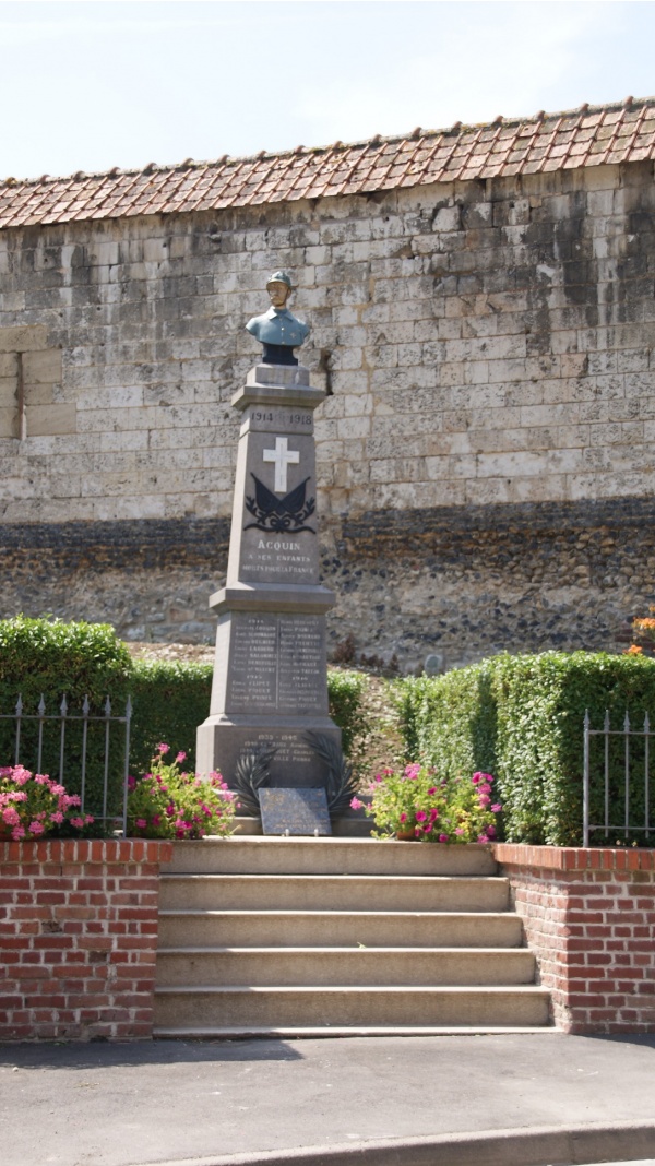 Photo Acquin-Westbécourt - Monuments Aux Morts