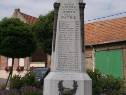 Photo paysage et monuments, Athies - le monument aux morts