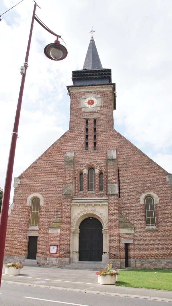 Photo Bailleul-Sir-Berthoult - église Saint Jean Baptiste