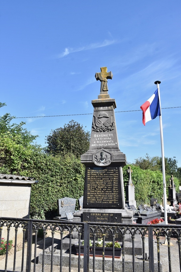Photo Beaumetz-lès-Aire - le monument aux morts