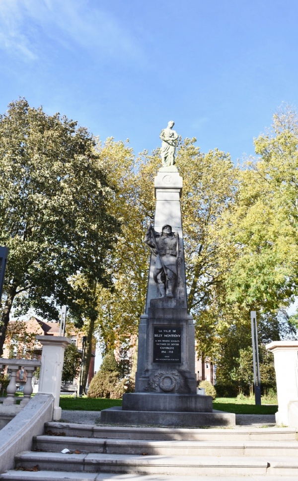 Photo Billy-Montigny - le Monument Aux Morts