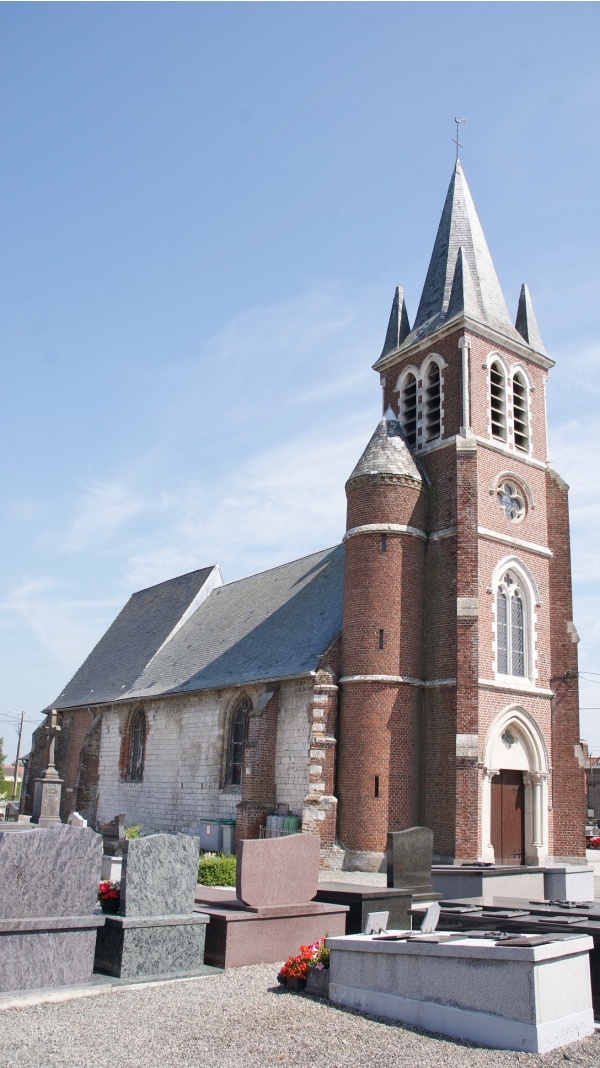 Photo Campagne-lès-Wardrecques - église Saint Martin