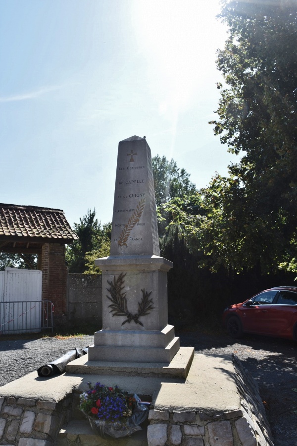 Photo Capelle-lès-Hesdin - le monument aux morts
