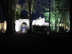 Photo paysage et monuments, Condette - Le chateau d'Hardelot qui se trouve sur la commune de CONDETTE,photo de nuit