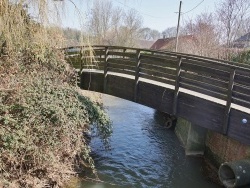 Photo paysage et monuments, Estrée-Blanche - le pont