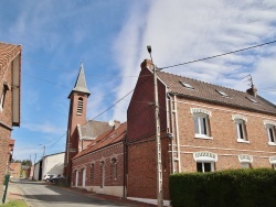 Photo paysage et monuments, Guémappe - le village église saint Léger