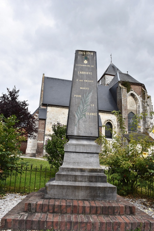 Photo Labroye - le monument aux morts