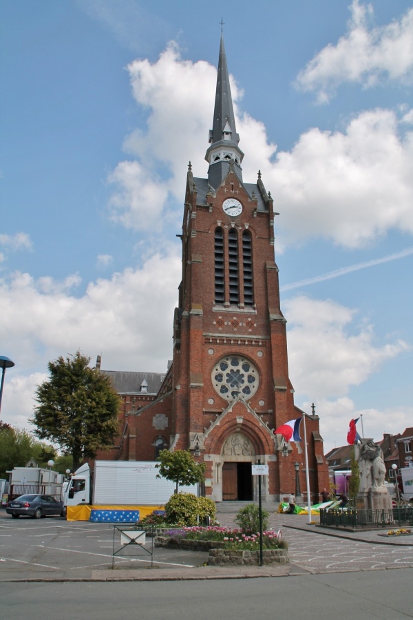 Photo Laventie - église saint Vaast