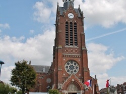 Photo paysage et monuments, Laventie - église saint Vaast