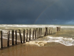 Photo paysage et monuments, Oye-Plage - arc en ciel