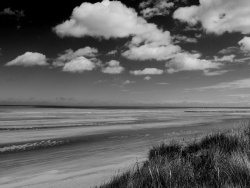 Photo paysage et monuments, Oye-Plage - noir et blanc