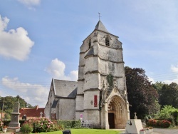 Photo paysage et monuments, Tramecourt - église saint Vaast