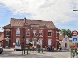 Photo paysage et monuments, Wancourt - la mairie