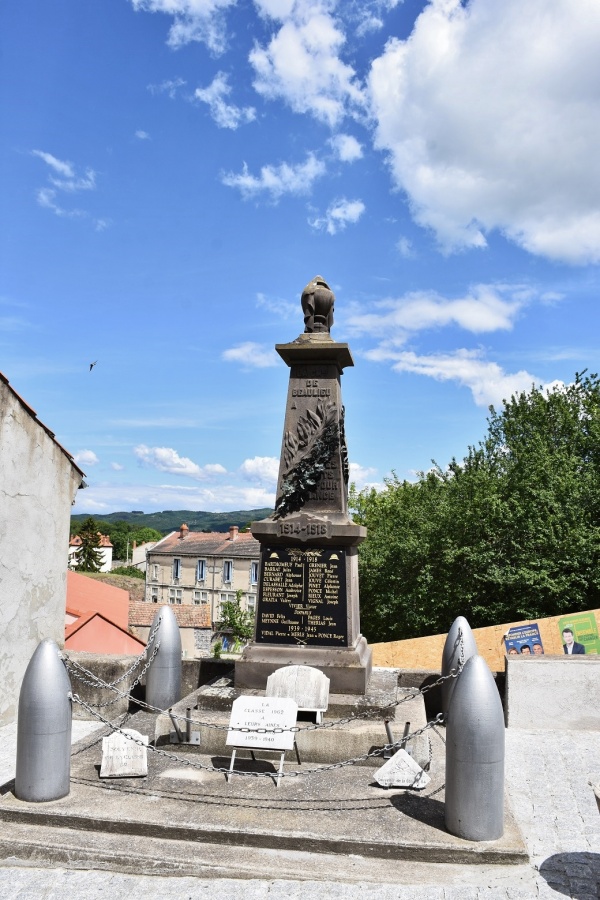 Photo Beaulieu - le Monument Aux Morts