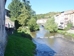 Photo paysage et monuments, Champeix - la rivière