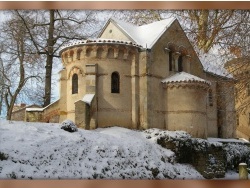 Photo paysage et monuments, Courpière - Château d'aulteribe sous la neige
