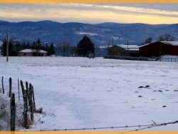 Photo paysage et monuments, Courpière - Courpière sous la Neige