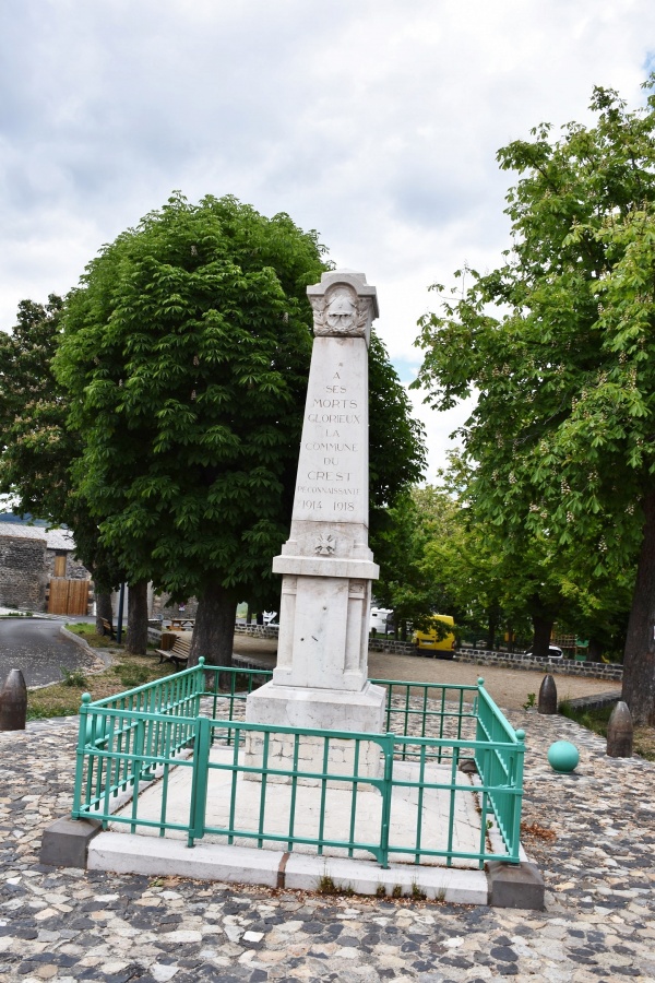 Photo Le Crest - le Monument Aux Morts