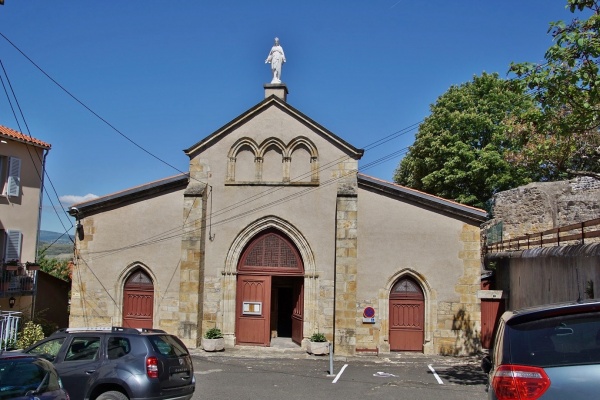 Photo Mirefleurs - église Saint Genes