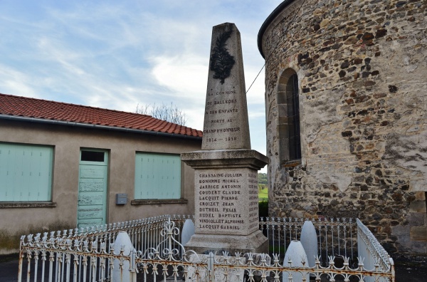 Photo Sallèdes - Monument aux Morts