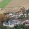 Le château d'Audaux et le village