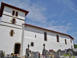 Photo paysage et monuments, Jatxou - église Saint Sébastien