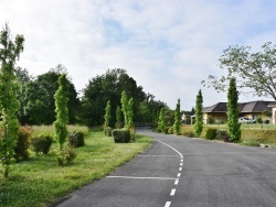 Photo paysage et monuments, Lacadée - la commune