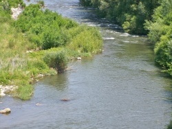 Photo paysage et monuments, Ille-sur-Têt - la rivière