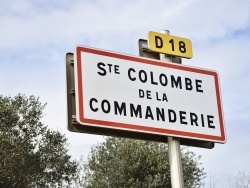 Photo paysage et monuments, Sainte-Colombe-de-la-Commanderie - Saint colombe de la commanderie (66300)