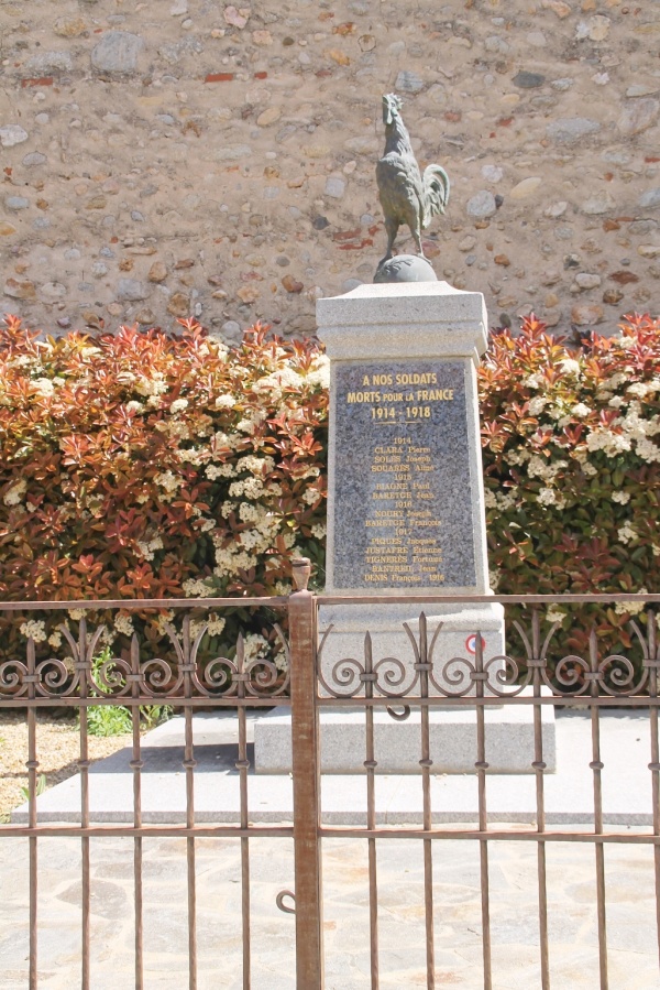 Photo Saint-Jean-Lasseille - le monument aux morts