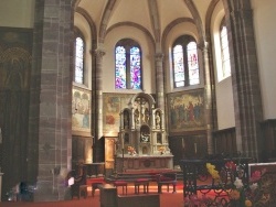 Photo paysage et monuments, Dambach-la-Ville - église Saint Etienne