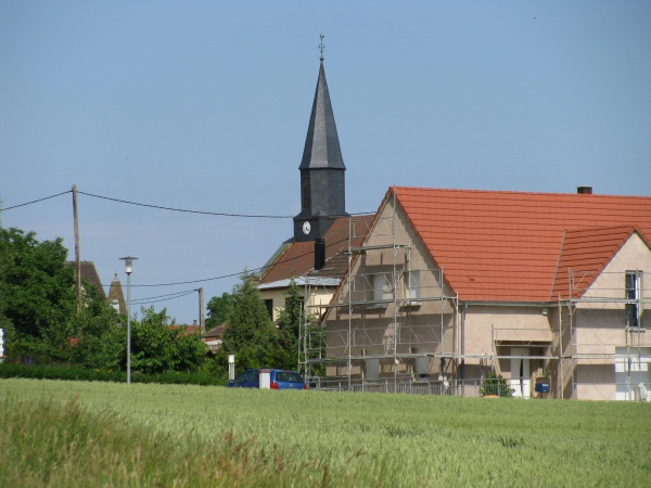 Juin 2012 - le clocher de l'Eglise