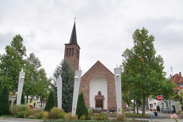 Photo Mackenheim - église Saint Georges