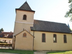 Photo paysage et monuments, Algolsheim - église Protestante