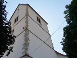 Photo paysage et monuments, Aspach - clocher St laurent