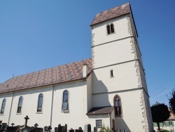 Photo paysage et monuments, Aspach - église St laurent