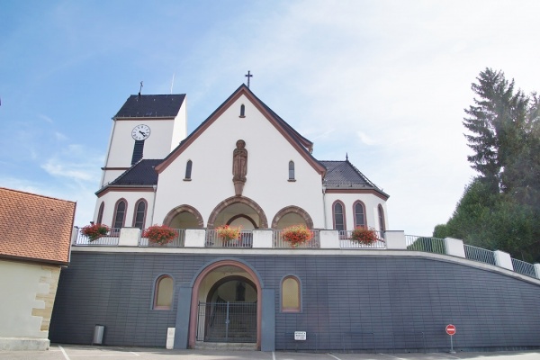 Photo Bartenheim - église St georges