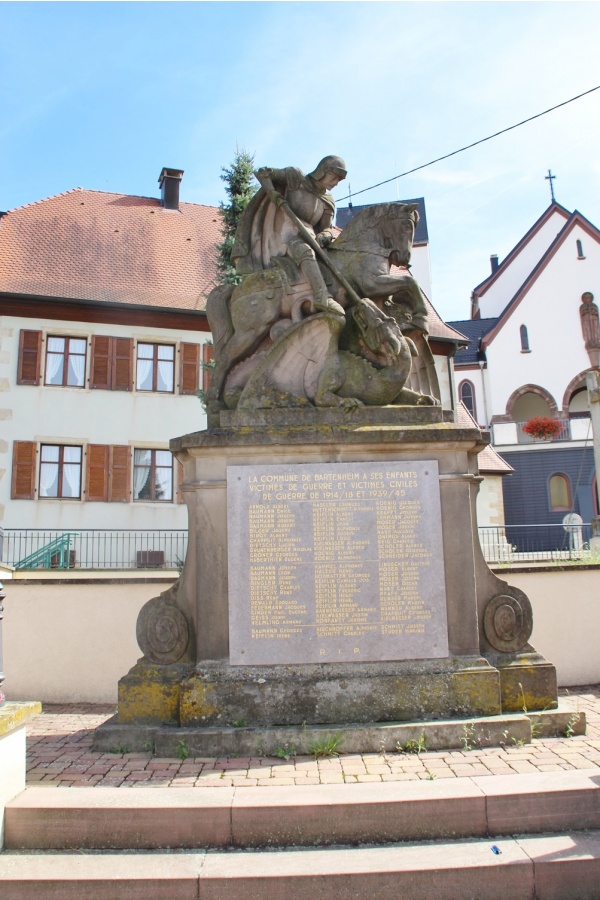 Photo Bartenheim - Monuments Aux Morts