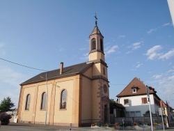 Photo paysage et monuments, Bischwihr - église Protestante