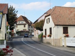 Photo paysage et monuments, Bruebach - le village