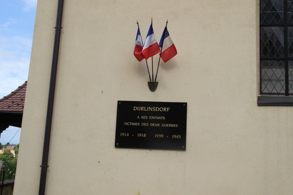 Photo Durlinsdorf - le monument aux morts