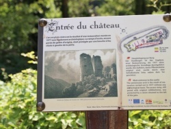 Photo paysage et monuments, Ferrette - le château