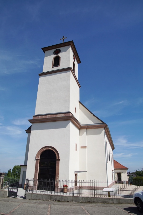 Photo Helfrantzkirch - église saint Barthélemy